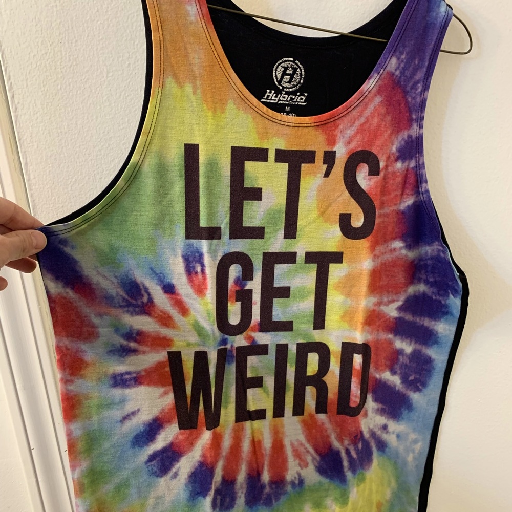 Men’s Tye Dye “Let’s Get Weird” Tank